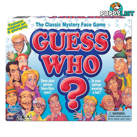 Guess Who? Board Game - Hasbro Gaming - Tabletop Board Game GTIN/EAN/UPC: 714043011915