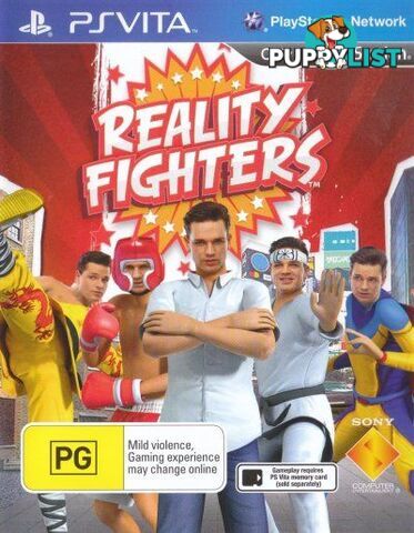 Reality Fighters (PS Vita) - Sony Interactive Entertainment - PS Vita Software GTIN/EAN/UPC: 711719202721