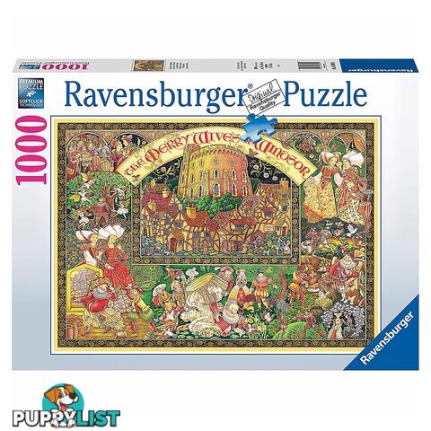 Ravensburger Windsor Wives 1000 Piece Jigsaw Puzzle - Ravensburger - Tabletop Jigsaw Puzzle GTIN/EAN/UPC: 4005556168095