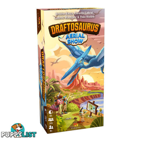 Draftosaurus Aerial Show Expansion Board Game - Ankama - Tabletop Board Game GTIN/EAN/UPC: 3760008429605