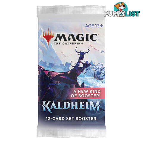 Magic the Gathering Kaldheim Set Booster Pack - Wizards of the Coast - Tabletop Trading Cards GTIN/EAN/UPC: 630509971121