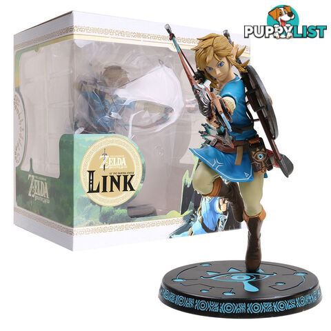 The Legend of Zelda: Breath of the Wild 10 Inch Link Statue - First 4 Figures - Toys Action Figures and Figurines GTIN/EAN/UPC: 5060316620830