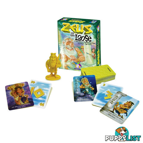 Zeus on the Loose Card Game - Gamewright GWR233 - Tabletop Card Game GTIN/EAN/UPC: 759751002336