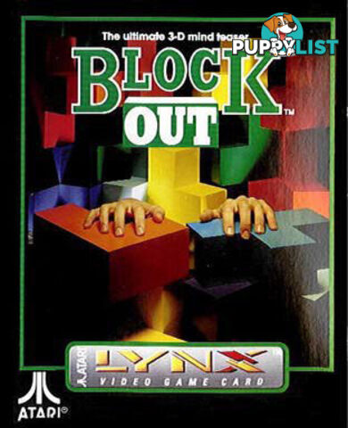 Block Out (Atari Lynx) - Atari - Retro Lynx Software GTIN/EAN/UPC: 077000020680