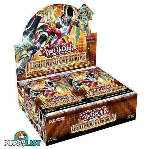 Yu-Gi-Oh! TCG Lightning Overdrive Booster Box - Konami - Tabletop Trading Cards GTIN/EAN/UPC: 4012927848333