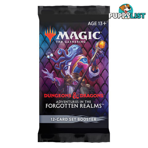 Magic the Gathering Adventures in the Forgotten Realms Set Booster Pack - Wizards of the Coast - Tabletop Trading Cards GTIN/EAN/UPC: 630509982868