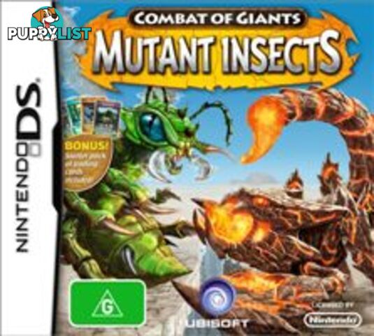 Combat of Giants: Mutant Insects [Pre-Owned] (DS) - Ubisoft - P/O DS Software GTIN/EAN/UPC: 3307212316811