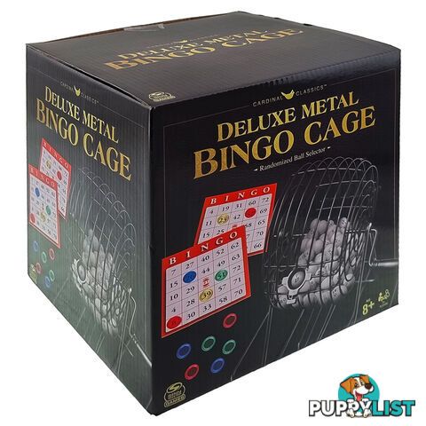 Cardinal Games Classic Deluxe Metal Bingo Cage - Cardinal Games - Tabletop Board Game GTIN/EAN/UPC: 778988317198