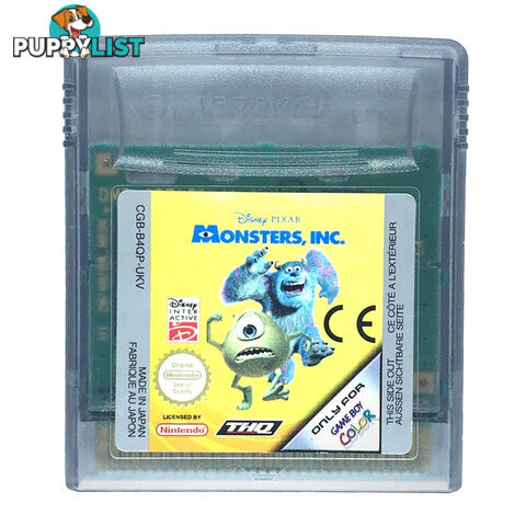 Monsters Inc [Pre-Owned] (Game Boy Color) - THQ - Retro Game Boy/GBA