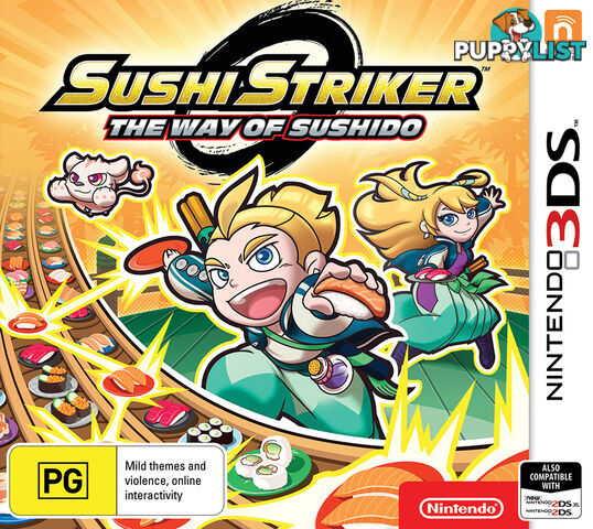 Sushi Striker: The Way of Sushido (3DS) - Nintendo - 2DS/3DS Software GTIN/EAN/UPC: 9318113994590