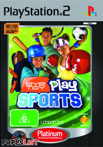 EyeToy: Play Sports [Pre-Owned] (PS2) - Retro PS2 Software GTIN/EAN/UPC: 711719666479