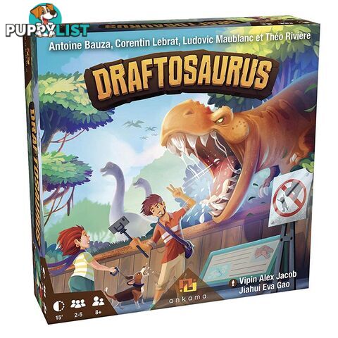 Draftosaurus Board Game - Ankama - Tabletop Board Game GTIN/EAN/UPC: 3760008428196