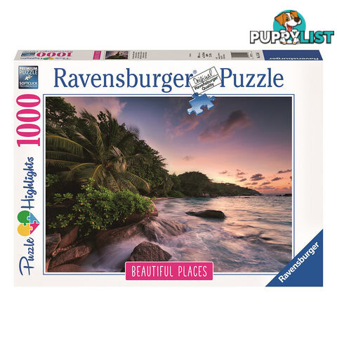 Ravensburger Parslin Island, Seychelles 1000 Piece Jigsaw Puzzle - Ravensburger - Tabletop Jigsaw Puzzle GTIN/EAN/UPC: 4005556151561