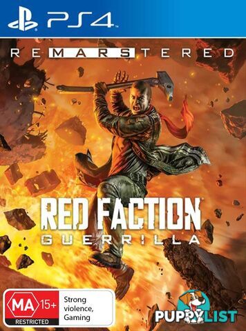 Red Faction Guerilla ReMARStered [Pre-Owned] (PS4) - THQ Nordic - P/O PS4 Software GTIN/EAN/UPC: 9120080072658