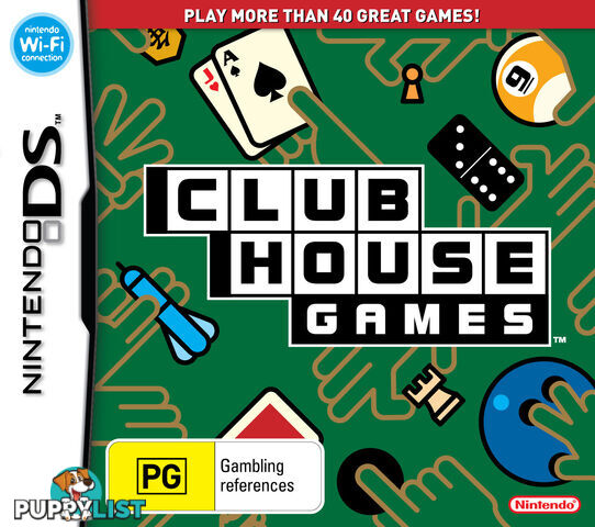 Club House Games [Pre-Owned] (DS) - Nintendo - P/O DS Software GTIN/EAN/UPC: 045496735555