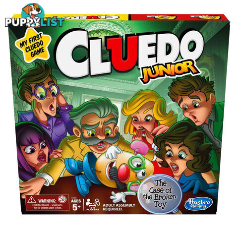 Cluedo Junior Board Game - Hasbro Gaming HASC1293 - Tabletop Board Game GTIN/EAN/UPC: 630509912230