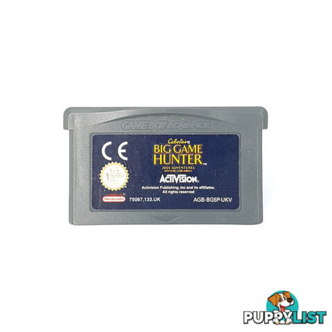 Cabela's Big Game Hunter 2005 Adventures [Pre-Owned] (Game Boy Advance) - MPN POGBA036 - Retro Game Boy/GBA