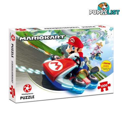 Mario Kart 1000 Piece Puzzle - Winning Moves 5053410002992 - Tabletop Jigsaw Puzzle GTIN/EAN/UPC: 5036905029483