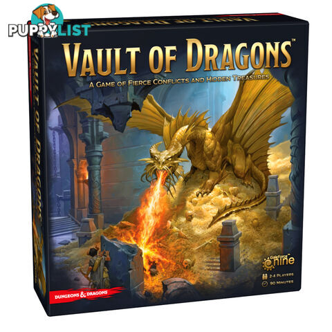 Dungeons & Dragons: Vault of Dragons Board Game - Gale Force Nine - Tabletop Board Game GTIN/EAN/UPC: 9781940825861