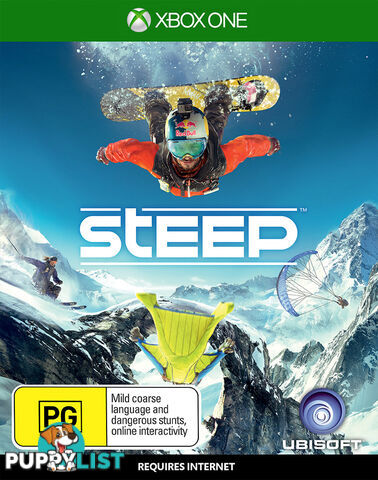 Steep [Pre-Owned] (Xbox One) - Ubisoft - P/O Xbox One Software GTIN/EAN/UPC: 3307215974674