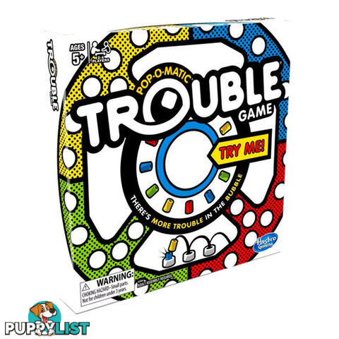 Trouble Pop-O-Matic Board Game - Hasbro Gaming - Tabletop Board Game GTIN/EAN/UPC: 630509870233