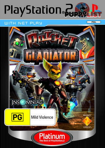 Ratchet: Gladiator [Pre-Owned] (PS2) - Sony Interactive Entertainment X71171961346 - Retro PS2 Software