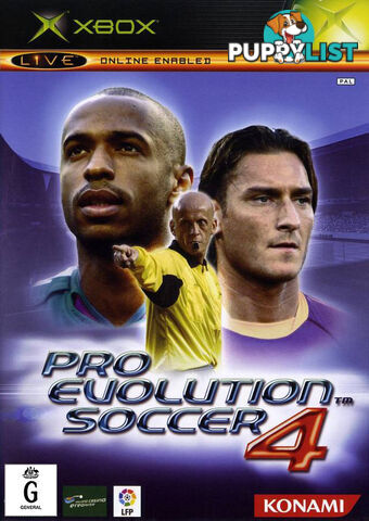 Pro Evolution Soccer 4 [Pre-Owned] (Xbox (Original)) - Retro Xbox Software GTIN/EAN/UPC: 4012927030981