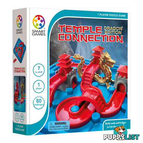 Smart Games Temple Connection Dragon Edition Puzzle Game - Smart Games - Tabletop Board Game GTIN/EAN/UPC: 5414301519881