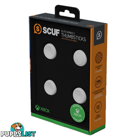 Scuf Elite Series 2 Thumbsticks (White) - Scuf Gaming - Xbox One Accessory GTIN/EAN/UPC: 854914008924