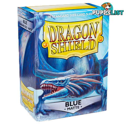 Dragon Shield Dennaesor Matte Blue Sleeves 100 Pack - Arcane Tinmen Aps - Tabletop Trading Cards Accessory GTIN/EAN/UPC: 5706569110031