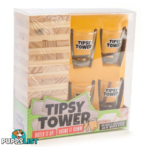 Tipsy Tower Drinking Game - Creative Distribution - Tabletop Board Game GTIN/EAN/UPC: 9318051122185