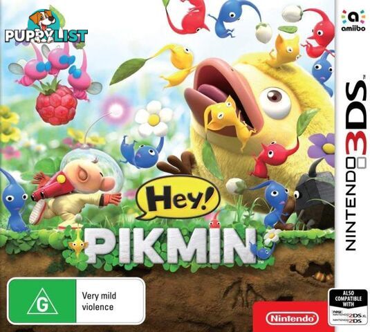 Hey! Pikmin [Pre-Owned] (3DS) - Nintendo - P/O 2DS/3DS Software GTIN/EAN/UPC: 9318113994354