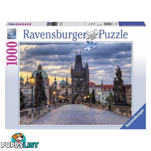 Ravensburger Prague at Night 1000 Piece Jigsaw Puzzle - Ravensburger - Tabletop Jigsaw Puzzle GTIN/EAN/UPC: 4005556197408