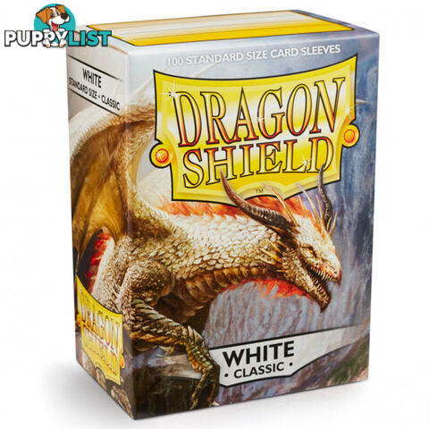 Dragon Shield Aequinox Classic White Sleeves 100 Pack - Arcane Tinmen Aps - Tabletop Trading Cards Accessory GTIN/EAN/UPC: 5706569100056