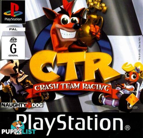 Crash Team Racing [Pre-Owned] (PS1) - Retro PS1 Software GTIN/EAN/UPC: 711719877929