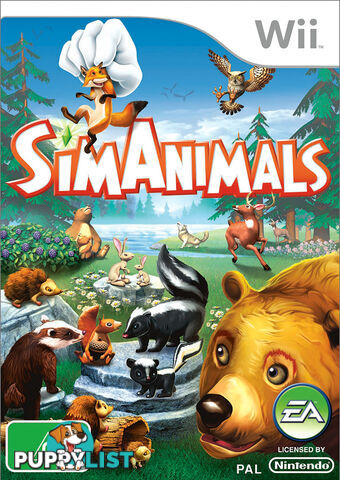 SimAnimals [Pre-Owned] (Wii) - Electronic Arts - P/O Wii Software GTIN/EAN/UPC: 5030941067140