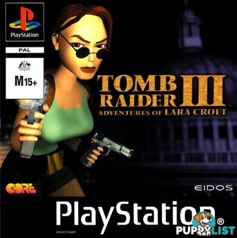 Tomb Raider III Lara Croft [Pre-Owned] (PS1) - Retro PS1 Software