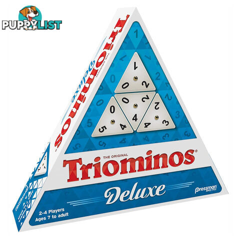 Tri-ominos Deluxe Edition Tile Game - Pressman Toys 21853044515 - Tabletop Domino & Tile Game GTIN/EAN/UPC: 021853044515