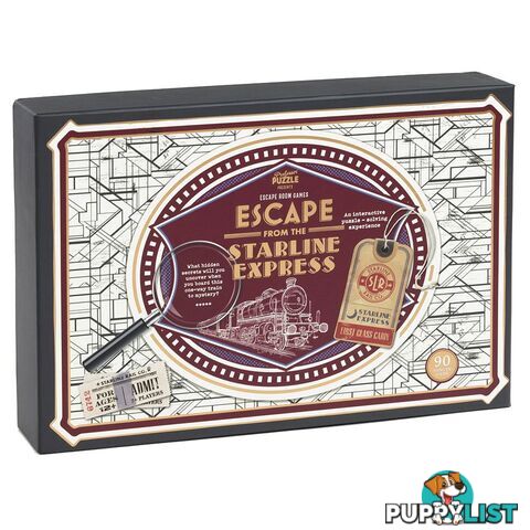 Escape from the Starline Express Puzzle Game - Professor Puzzle - Tabletop Board Game GTIN/EAN/UPC: 5056297206194