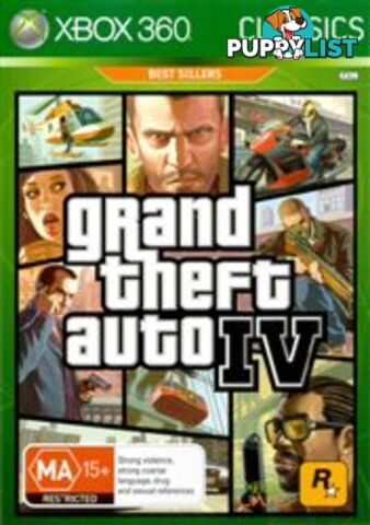 Grand Theft Auto IV [Pre-Owned] (Xbox 360) - Rockstar Games - P/O Xbox 360 Software GTIN/EAN/UPC: 5026555245975