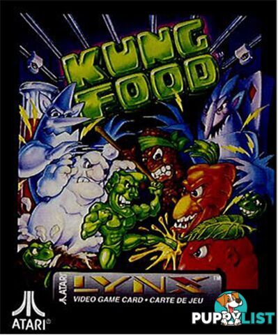 Kung Food (Atari Lynx) - Atari - Retro Lynx Software GTIN/EAN/UPC: 077000021151