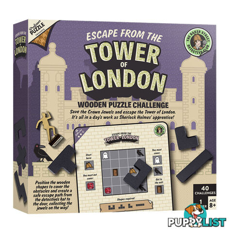 Professor Puzzle Escape from the Tower of London Puzzle Game - Professor Puzzle - Tabletop Board Game GTIN/EAN/UPC: 5056297206743