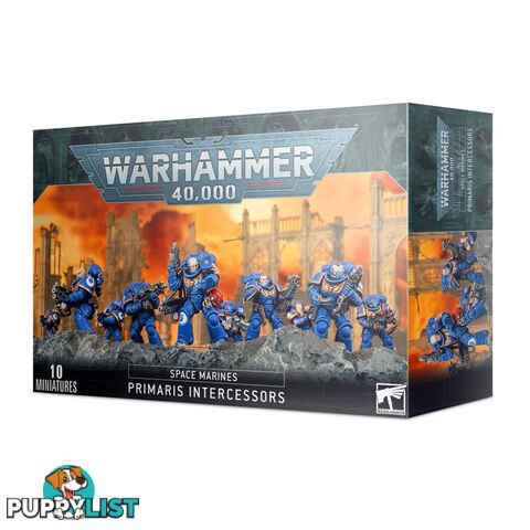 Warhammer 40,000 Space Marines Primaris Intercessors - Games Workshop - Tabletop Miniatures GTIN/EAN/UPC: 5011921142361