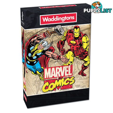 Waddingtons Marvel Comics Playing Cards - Waddingtons - Tabletop Card Game GTIN/EAN/UPC: 5053410001179