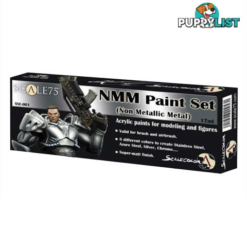 Scale 75 Scalecolor NMM Steel Paint Set - Scale75 - Tabletop Miniatures GTIN/EAN/UPC: 8412548209531