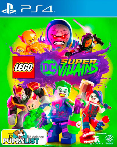 Lego DC Super Villains (PS4) - Warner Bros. Interactive Entertainment - PS4 Software GTIN/EAN/UPC: 9325336203361