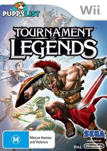 Tournament of Legends [Pre-Owned] (Wii) - SEGA - P/O Wii Software GTIN/EAN/UPC: 5055277006786