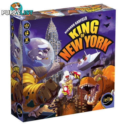 King of New York Board Game - iello - Tabletop Board Game GTIN/EAN/UPC: 3760175511707