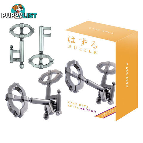 Hanayama Level 2 Cast Key II Puzzle - Hanayama Co.,LTD. - Tabletop Puzzle Game GTIN/EAN/UPC: 779090900308