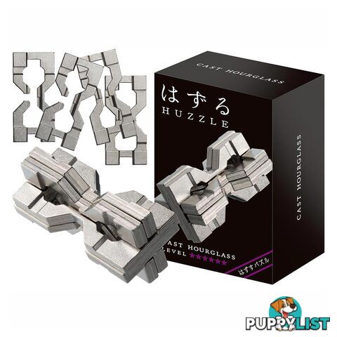 Hanayama Level 6 Hourglass Cast Puzzle - Hanayama Co.,LTD. - Tabletop Puzzle Game GTIN/EAN/UPC: 779090901015